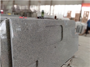 Sapphire Kitchen Island with Granite Stone Top