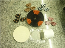 Cassani Abrasive Segments in Magnesite for Marble