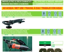 Wet Use Handheld Air Grinding Machine
