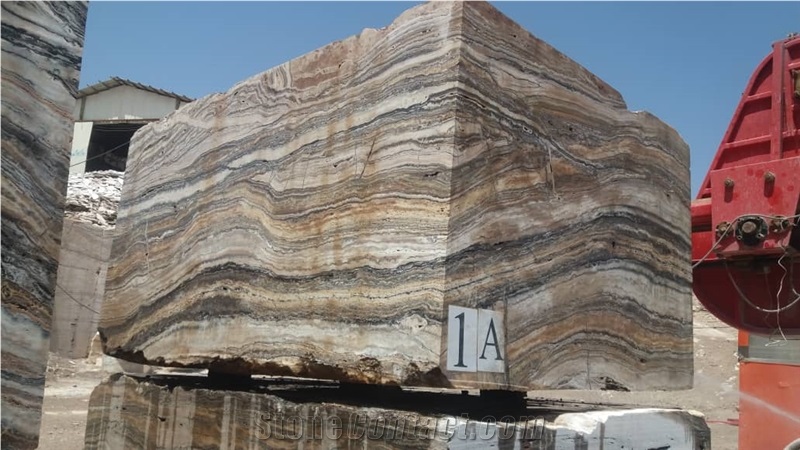 Traonyx Travertine Blocks