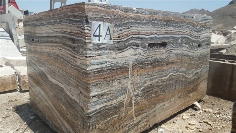 Traonyx Travertine Blocks