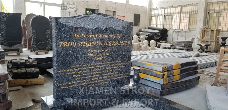 Australia Eagle Headstone Memorial Monument