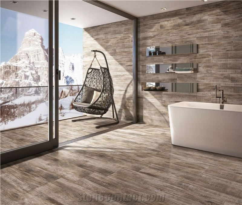 Lavinia Brown Porcelain Tiles