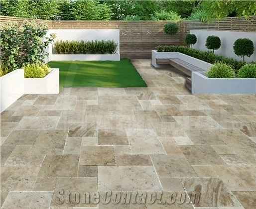 Scott Rustic Travertine Pattern from Atlanta Warehouse