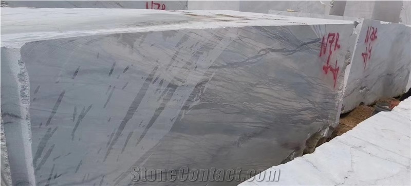 Akasia White Marble Blocks