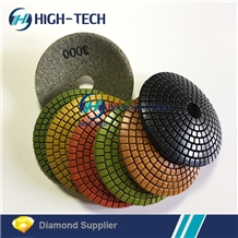 Convex Wet Diamond Polishing Pad