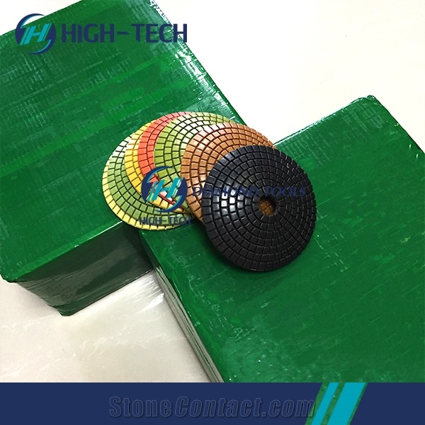Convex Wet Diamond Polishing Pad