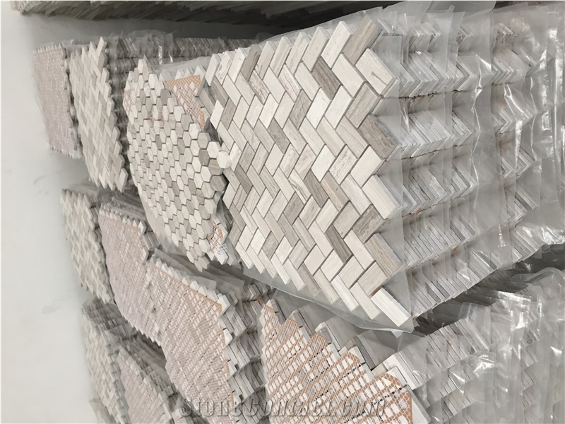 China Elegant and Generous Marble Mosaic Tiles