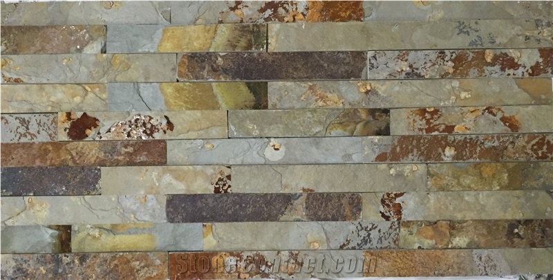 Cultured Stone Rusty Slate Thin Panel Cladding