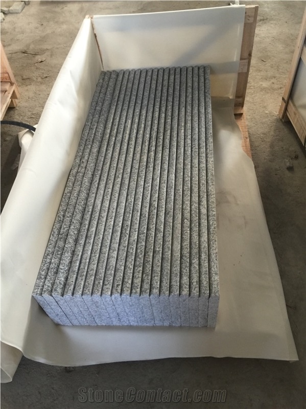 G623 Bianco Rosa Haicang White Granite for Stairs