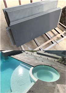 Hot Sell Black Basalt Swmming Pool Paver Hot Sell Black Basalt Swmming Pool Paver