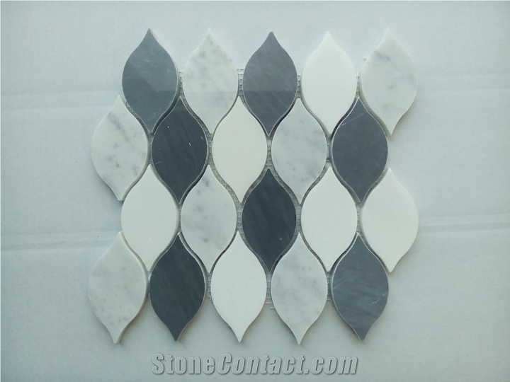 Marble Mosaics In Various Colors.