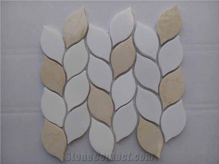 Marble Mosaics In Various Colors.