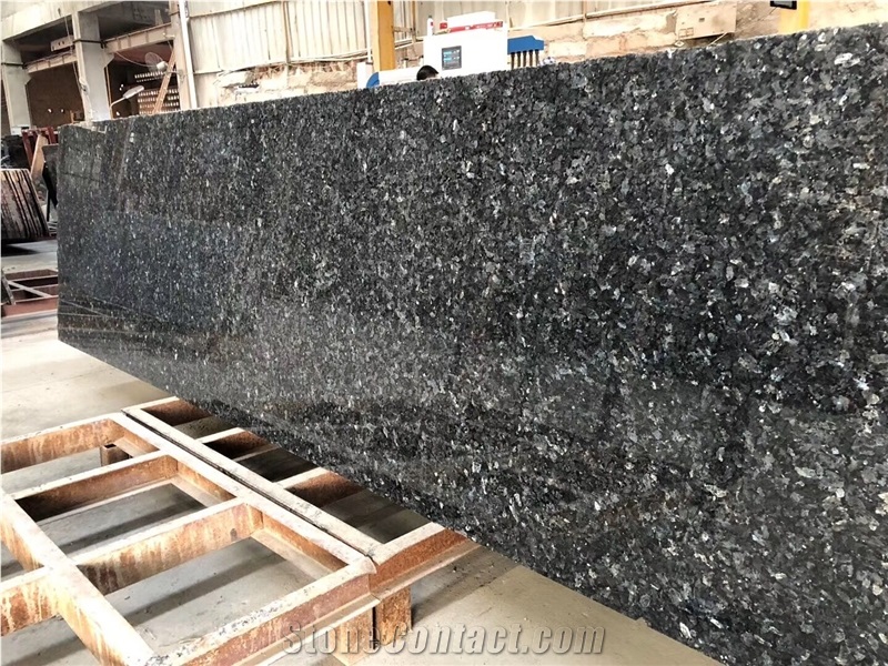 Silver Pearl Granite Prefab Kitchen Countertops