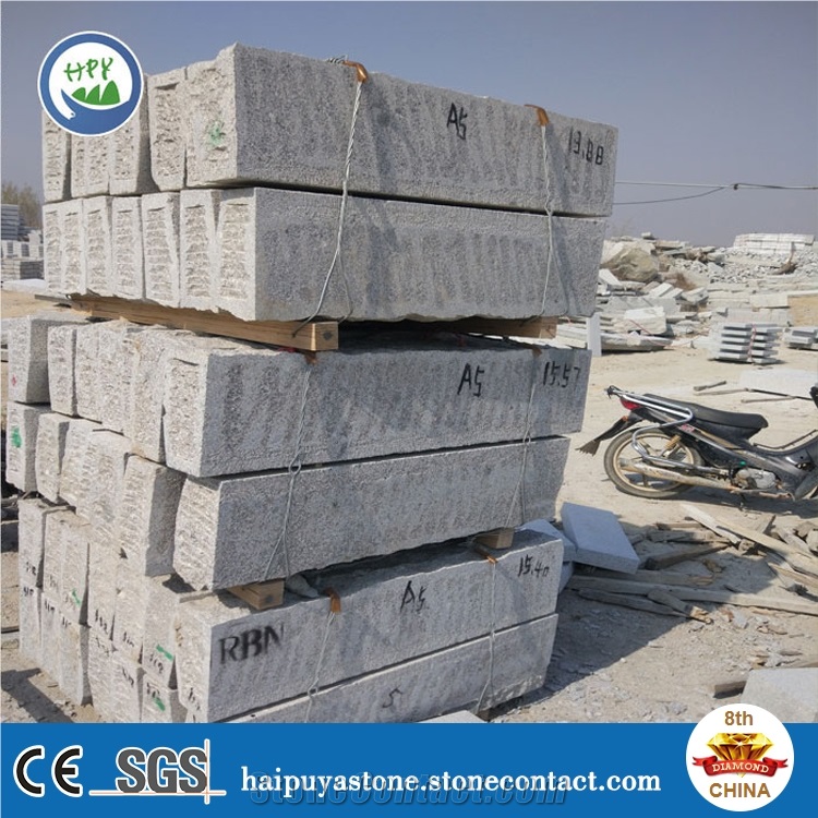 Chinese Grey G341 Granite Kerbs, Kerbstone