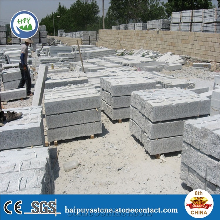 Chinese Grey G341 Granite Kerbs, Kerbstone