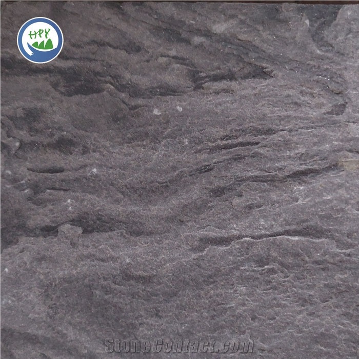 Grain Black Limestone Tiles