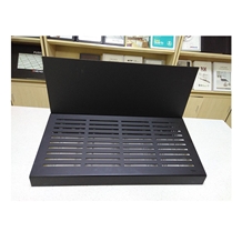 Black Acrylic Table Display Stand For Quartz Stone