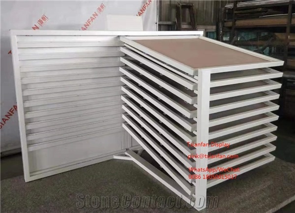Ceramic Tile Sliding Display Rack