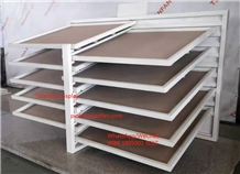 Ceramic Tile Sliding Display Rack