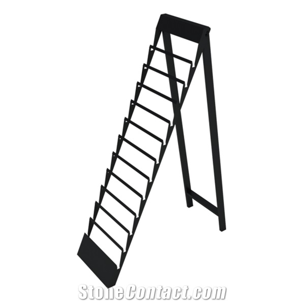 Stone Tile Floor Display Stand Rack,Showroom Rack