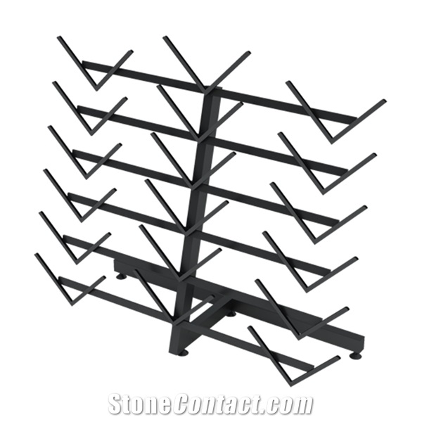 Stone Tile Floor Display Stand Rack,Showroom Rack