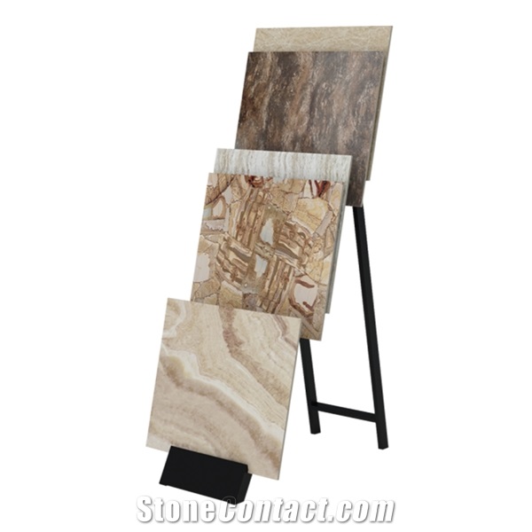 Stone Tile Floor Display Stand Rack,Showroom Rack