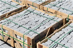 Blue-Grey Basalt Cube Stone, Pavers, Cobble Stone