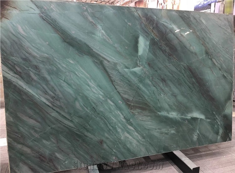 Brazilian Luxury Royal Emerald Green Quartzite