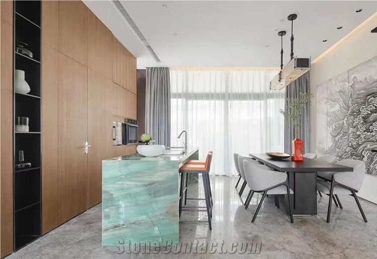 Brazilian Luxury Royal Emerald Green Quartzite