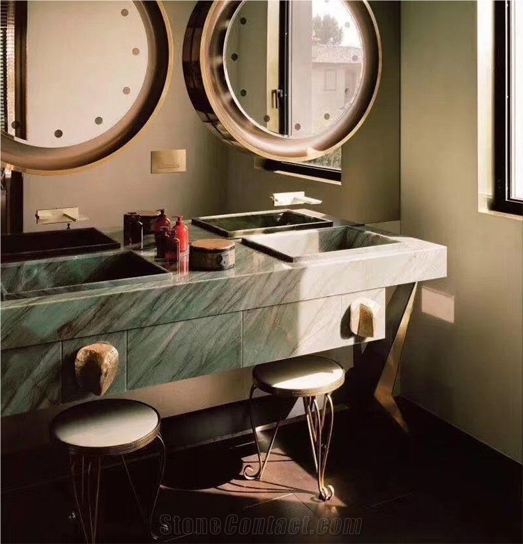 Brazilian Luxury Royal Emerald Green Quartzite