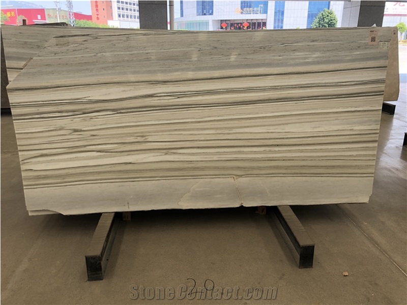 Alpine White Marble Slab for Walling Flooring Tile