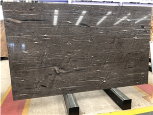 Brazil Sandalwood Flying Snow Granite Slabs Floor