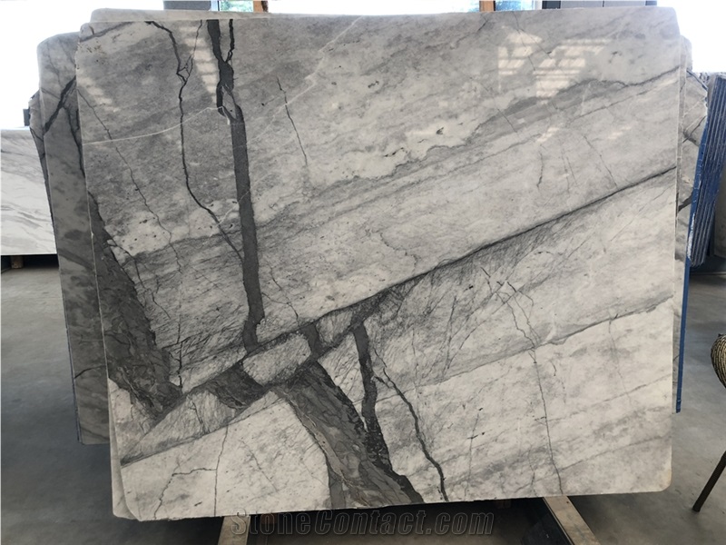 Calacatta Grey Marble Slab for Floor Wall Tiles