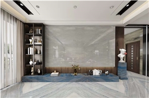Calacatta Grey Marble Slab for Floor Wall Tiles