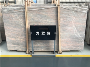 Gobi Colorful Grey Marble Slab for Wall Fllor Tile