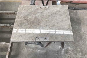 Grey/White/Black Quartz Madreperola Desk Table Top