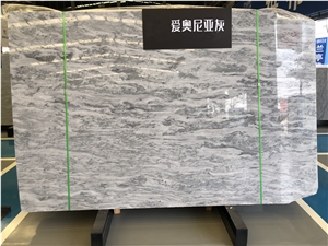 Ionia Grey Marble Slabs for Wall Floor Covering Ionia Grey Marble Slabs for Wall Floor Covering