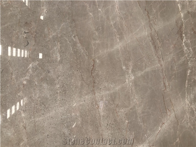Italy Silver Grey Ash Marble Slabs Floor Wall Tile