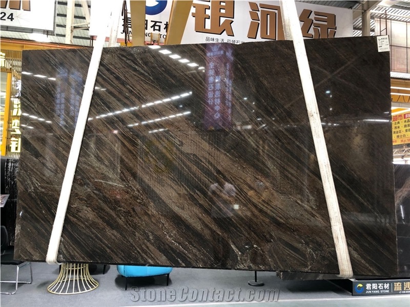 Quicksand Brown Grey Granite Slab Stone Top & Tile