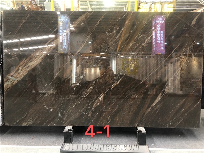 Quicksand Brown Grey Granite Slab Stone Top & Tile