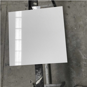 Tellaro Q4025 White Quartz Stone Side Table Tops