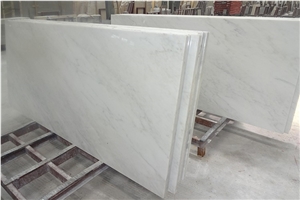 A Grade Polished Oriental White Marble Tops