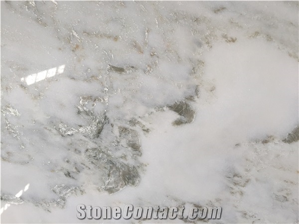 A Grade Polished Oriental White Marble Tops