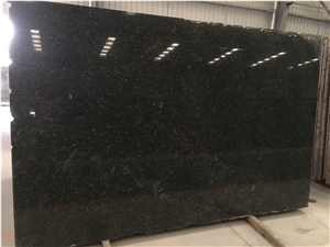 Angola Silver Black Granite Slabs-Polished