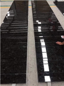 Angola Silver Black Granite Slabs-Polished
