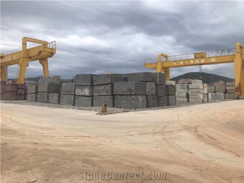 Angola Silver Black Granite Slabs-Polished