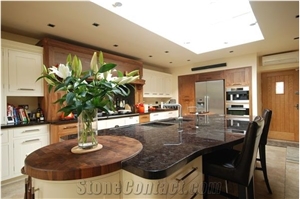 Antique Brown Brazi Granite Polished Countertops