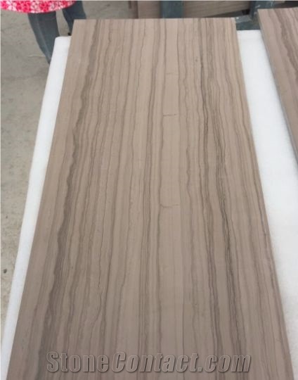 Athens Wood Grain Marble Polished Slabs and Tiles