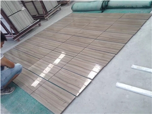 Athens Wood Grain Marble Polished Slabs and Tiles